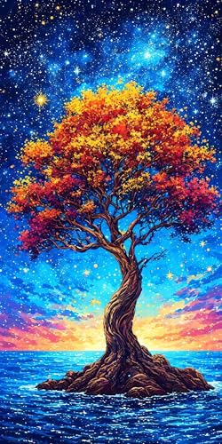 Malen Nach Zahlen Mond Baum, Malen Nach Zahlen Kinder ab 5, DIY Faltenfreie Leinwand, Kreativ set für Erwachsene, Mit Pinseln und Ölgemälde Acrylfarbe, Zimmer Deko Geschenk Mädchen 90x180cm L-979 Malen Nach Zahlen Mond Baum, Malen Nach Zahlen Kinder ab 5, DIY Faltenfreie Leinwand, Kreativ set für Erwachsene, Mit Pinseln und Ölgemälde Acrylfarbe, Zimmer Deko Geschenk Mädchen 90x180cm L-979 von Wangdoud