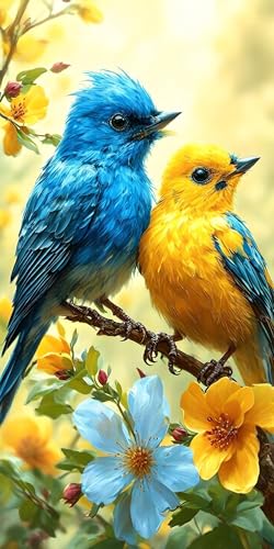 Malen Nach Zahlen Tier Vogel, Groß XXL Malen Nach Zahlen Erwachsene, DIY Kinder Handgemalt öLgemäLde Kit, mit 3- Pinseln und Senior Acrylpigment-Kunstwerk Set, Home Decor Ohne Rahmen 50x100cm L-886 Malen Nach Zahlen Tier Vogel, Groß XXL Malen Nach Zahlen Erwachsene, DIY Kinder Handgemalt öLgemäLde Kit, mit 3- Pinseln und Senior Acrylpigment-Kunstwerk Set, Home Decor Ohne Rahmen 50x100cm L-886 von Wangdoud