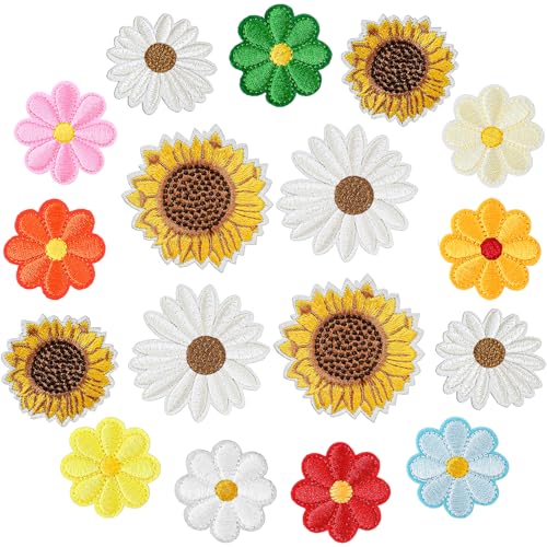 Wanmu 17 Stück Flicken zum Aufbügeln, Blumen Aufnäher Bügelflicken Reparatur Patches Bestickte Aufnäher Bügelbilder Aufbügelbilder Bügelaufkleber Kleidung für Kleidung Hüte Rucksäcke Kostüm Wanmu 17 Stück Flicken zum Aufbügeln, Blumen Aufnäher Bügelflicken Reparatur Patches Bestickte Aufnäher Bügelbilder Aufbügelbilder Bügelaufkleber Kleidung für Kleidung Hüte Rucksäcke Kostüm von Wanmu