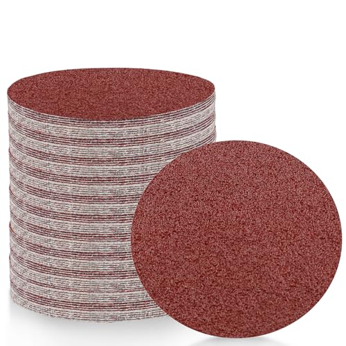 Wanmutrun 50 Stück 125mm Aluminiumoxid Schleifpapier Klett 60 80 120 180 240 Körnung, Grau, Kompatibel mit Winkelschleifmaschine, Tischschleifmaschine, Bohrmaschine Wanmutrun 50 Stück 125mm Aluminiumoxid Schleifpapier Klett 60 80 120 180 240 Körnung, Grau, Kompatibel mit Winkelschleifmaschine, Tischschleifmaschine, Bohrmaschine von Wanmutrun