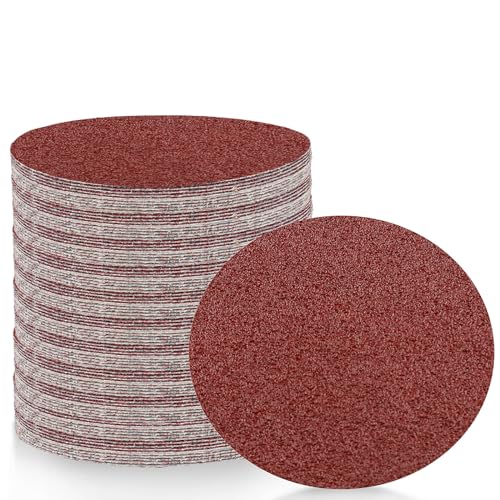 90 Stück 150mm Schleifpapier Klett, 40 60 80 100 120 180 240 320 400 Grit, Schleifpapier Klett Set mit 1 Polierpad Adapter 90 Stück 150mm Schleifpapier Klett, 40 60 80 100 120 180 240 320 400 Grit, Schleifpapier Klett Set mit 1 Polierpad Adapter von Wanmutrun