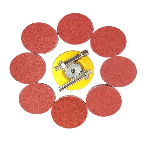 Wanmutrun 100 Stück Schleifpapier Klett 50mm Körnung 100 Geeignet für Mini-Poliermaschinen ist die Beste Wahl für kleine Flächen Polieren. Wanmutrun 100 Stück Schleifpapier Klett 50mm Körnung 100 Geeignet für Mini-Poliermaschinen ist die Beste Wahl für kleine Flächen Polieren. von Wanmutrun
