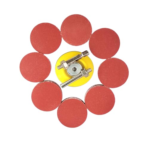 Wanmutrun 100 Stück Schleifpapier Klett 50mm Körnung 320 Geeignet für Mini-Poliermaschinen ist die Beste Wahl für kleine Flächen Polieren. Wanmutrun 100 Stück Schleifpapier Klett 50mm Körnung 320 Geeignet für Mini-Poliermaschinen ist die Beste Wahl für kleine Flächen Polieren. von Wanmutrun