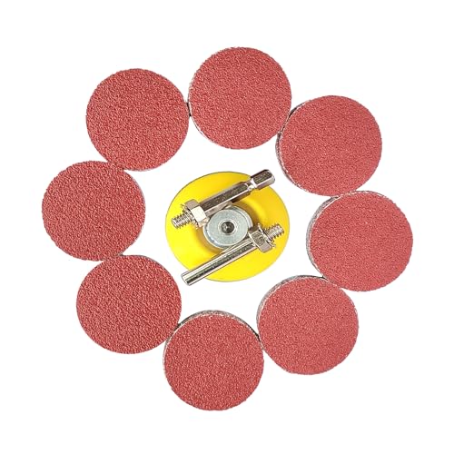Wanmutrun 100 Stück Schleifpapier Klett 50mm Körnung 60 Geeignet für Mini-Poliermaschinen ist die Beste Wahl für kleine Flächen Polieren. Wanmutrun 100 Stück Schleifpapier Klett 50mm Körnung 60 Geeignet für Mini-Poliermaschinen ist die Beste Wahl für kleine Flächen Polieren. von Wanmutrun