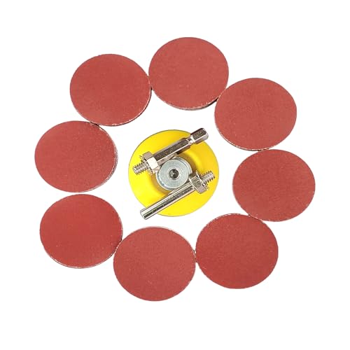 Wanmutrun 100 Stück Schleifpapier Klett 50mm Körnung 800 Geeignet für Mini-Poliermaschinen ist die Beste Wahl für kleine Flächen Polieren. Wanmutrun 100 Stück Schleifpapier Klett 50mm Körnung 800 Geeignet für Mini-Poliermaschinen ist die Beste Wahl für kleine Flächen Polieren. von Wanmutrun