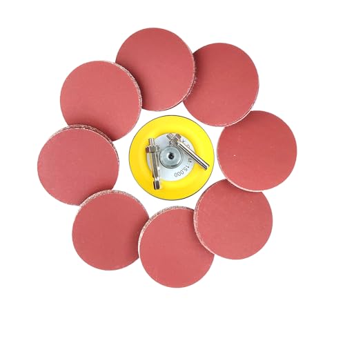 Wanmutrun 100 Stück Schleifpapier Klett 75mm Körnung 320 Geeignet für Mini-Poliermaschinen ist die Beste Wahl für kleine Flächen Polieren. Wanmutrun 100 Stück Schleifpapier Klett 75mm Körnung 320 Geeignet für Mini-Poliermaschinen ist die Beste Wahl für kleine Flächen Polieren. von Wanmutrun
