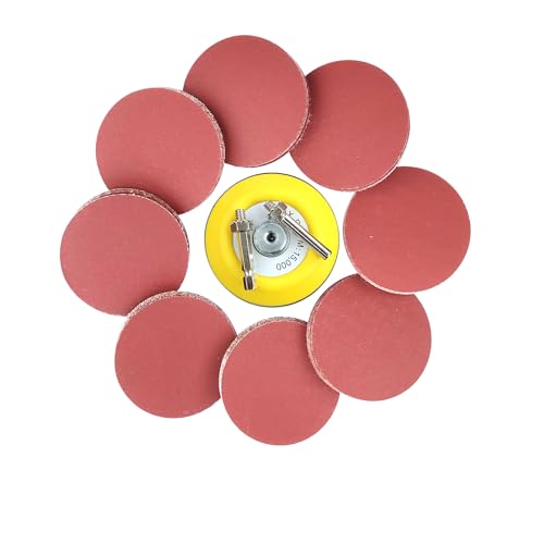 Wanmutrun 100 Stück Schleifpapier Klett 75mm Körnung 400 Geeignet für Mini-Poliermaschinen ist die Beste Wahl für kleine Flächen Polieren. Wanmutrun 100 Stück Schleifpapier Klett 75mm Körnung 400 Geeignet für Mini-Poliermaschinen ist die Beste Wahl für kleine Flächen Polieren. von Wanmutrun