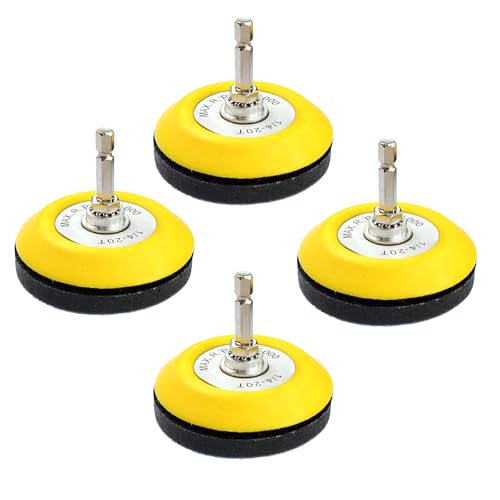 Wanmutrun 75mm Polierpad Adapter Set Enthält 6mm 6 Ecken Pleuel, Weichschaum Pad und 4 Schleifsauger Geeignet für Kleine Poliermaschinen Wanmutrun 75mm Polierpad Adapter Set Enthält 6mm 6 Ecken Pleuel, Weichschaum Pad und 4 Schleifsauger Geeignet für Kleine Poliermaschinen von Wanmutrun