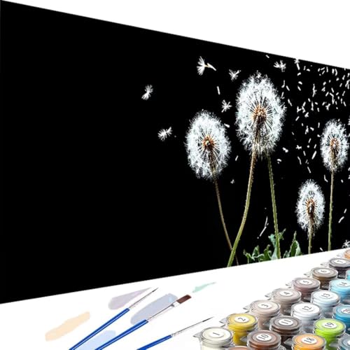 Wanziho Löwenzahn Malen Nach Zahlen ab 5 6 7 Jahre Mädchen, Malen Nach Zahlen für Kinder Ohne Rahmen 3 Pinsel und Acrylfarben, Als Geschenke und Heimdekoration 40x80cm Pflanze 3-2 Wanziho Löwenzahn Malen Nach Zahlen ab 5 6 7 Jahre Mädchen, Malen Nach Zahlen für Kinder Ohne Rahmen 3 Pinsel und Acrylfarben, Als Geschenke und Heimdekoration 40x80cm Pflanze 3-2 von Wanziho