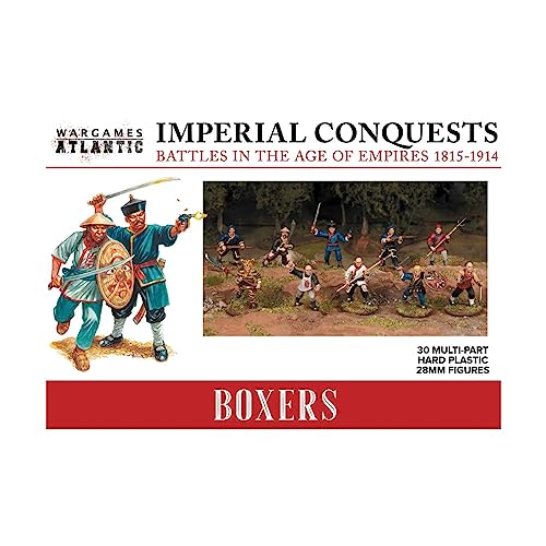 Imperial Conquests – chinesische Boxershorts – 30 mehrteilige Hartplastik (hochschlagfestes Polystyrol), 28 mm Figuren von Wargames Atlantic