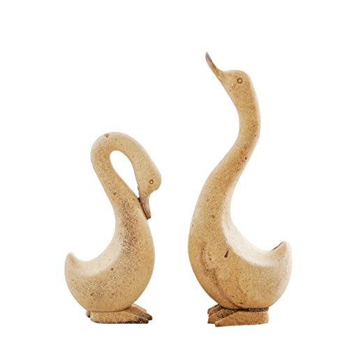 Warmhm 1 Paar Desktop-Ornament Schreibtisch Möblierung Miniatur-Gans Schrullig Leer Gans-Outfits Gans Figur Künstlich Im Freien Bastelset Puppe Basteln Bambus Warmhm 1 Paar Desktop-Ornament Schreibtisch Möblierung Miniatur-Gans Schrullig Leer Gans-Outfits Gans Figur Künstlich Im Freien Bastelset Puppe Basteln Bambus von Warmhm
