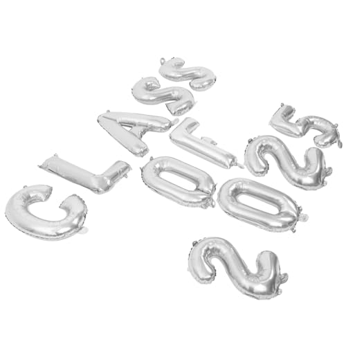 Warmhm 1 Satz Abschluss Ballon Requisitenballons Aufblasbare Ballons Kursdekoration Abschlussballons Zahlenballons Vorschulballons Ballons Für Den Esstisch Aluminiumfolie Silver Warmhm 1 Satz Abschluss Ballon Requisitenballons Aufblasbare Ballons Kursdekoration Abschlussballons Zahlenballons Vorschulballons Ballons Für Den Esstisch Aluminiumfolie Silver von Warmhm