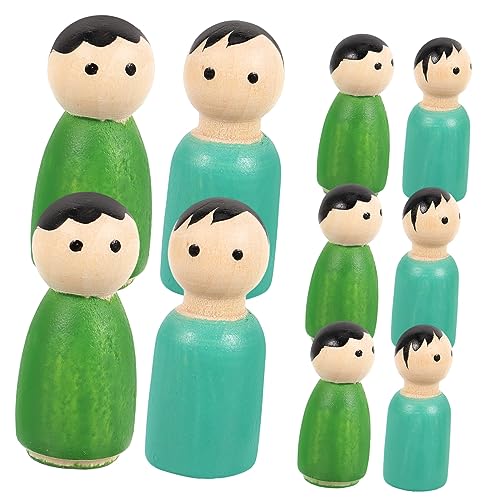 Warmhm 1 Satz Diy Holzfiguren Unbemalte Holz Peg Dolls für Kreative Bastelprojekte Teiliges Männlich Weiblich für Dekoration und Unterricht Warmhm 1 Satz Diy Holzfiguren Unbemalte Holz Peg Dolls für Kreative Bastelprojekte Teiliges Männlich Weiblich für Dekoration und Unterricht von Warmhm