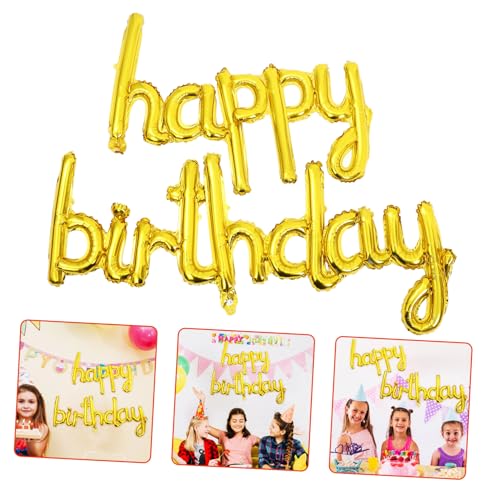 Warmhm 1 Satz Folienballons Geburtstag Junge erste Dekorationen groß kinderparty party dekoration Luftballons gold partyballons Ballon sortiert Party-Ballon- Aluminiumfolie Golden Warmhm 1 Satz Folienballons Geburtstag Junge erste Dekorationen groß kinderparty party dekoration Luftballons gold partyballons Ballon sortiert Party-Ballon- Aluminiumfolie Golden von Warmhm