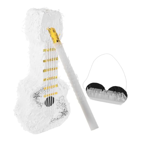 Warmhm 1 Satz Geigen-piñata Bonbonhalter Für Geburtstagsfeiern Piñata Zum Kindergeburtstag Disco-party-pinata Dekoration Für Mädchen Party Bevorzugt Lustige Piñata Weiß Papier Warmhm 1 Satz Geigen-piñata Bonbonhalter Für Geburtstagsfeiern Piñata Zum Kindergeburtstag Disco-party-pinata Dekoration Für Mädchen Party Bevorzugt Lustige Piñata Weiß Papier von Warmhm