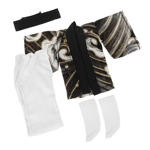 Warmhm 1 Satz Kimono-Set Outfits empfindlich Material Austauschbar Kostüm Babypuppenkleidung Kleidung für Actionfiguren Plüschpuppenkleidung Puppen anziehen Stoff von Warmhm