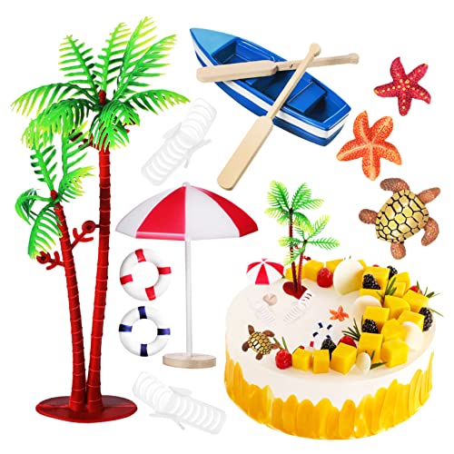 Warmhm 1 Satz Kuchendekorationsverzierungen Einrichtung Mit Strandmotiven Topper Baum Sommerdeko Schwimmleine Kuchendekoration Selber Machen Geburtstagskuchenverzierungen Plastik 10 Stück Warmhm 1 Satz Kuchendekorationsverzierungen Einrichtung Mit Strandmotiven Topper Baum Sommerdeko Schwimmleine Kuchendekoration Selber Machen Geburtstagskuchenverzierungen Plastik 10 Stück von Warmhm