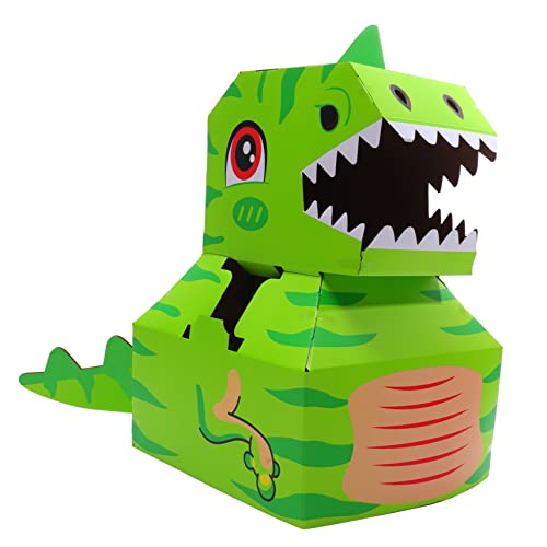 Warmhm 1 Satz Pappbox Dinosaurier DIY für Cosplay Kreatives Bastelset für Fantasie und Koordination Warmhm 1 Satz Pappbox Dinosaurier DIY für Cosplay Kreatives Bastelset für Fantasie und Koordination von Warmhm