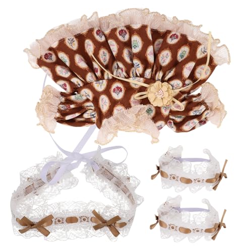 Warmhm 1 Satz Puppenkleidung Kleider Kleid Für Puppe Babydoll Kleidung Puppenoutfits Zubehör Für Babypuppen Stoff von Warmhm