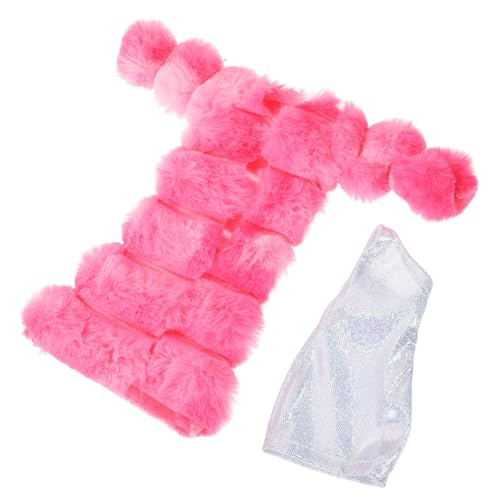 Warmhm 1 Satz Puppenkleidungszubehör Pyjama Outfits Puppen-Outfit-Requisiten Dekorative Miniaturweste Miniatur-kleiderdekor Puppenkleidungsmantel Kleidung Für Puppen Plüsch Rosa Warmhm 1 Satz Puppenkleidungszubehör Pyjama Outfits Puppen-Outfit-Requisiten Dekorative Miniaturweste Miniatur-kleiderdekor Puppenkleidungsmantel Kleidung Für Puppen Plüsch Rosa von Warmhm
