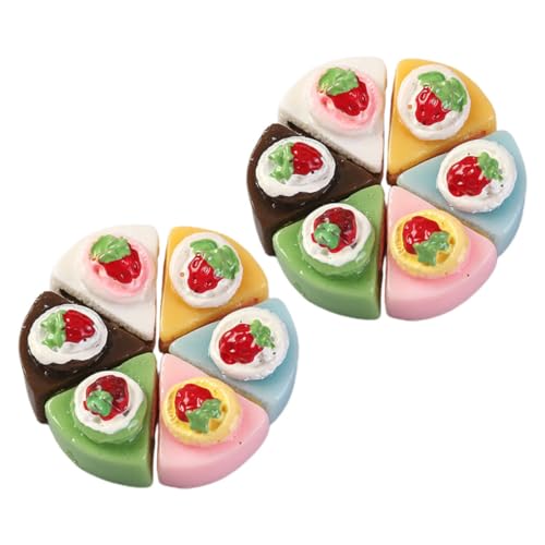 Warmhm 1 Satz Teiliges Kuchenmodelle Dekorative Fake Food Figuren Für Puppenhaus Für Rollenspiele Und Fotografie Requisiten Gemischte Farben 12 Stück Warmhm 1 Satz Teiliges Kuchenmodelle Dekorative Fake Food Figuren Für Puppenhaus Für Rollenspiele Und Fotografie Requisiten Gemischte Farben 12 Stück von Warmhm