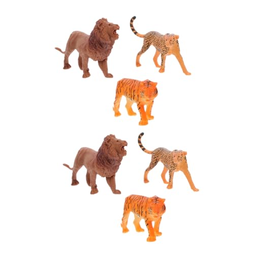 Warmhm 1 Satz Tiermodelldekorationen Realistische Tierfiguren Mini-tiermodelle Dschungeltierfiguren Dschungeltier-kuchendekoration Zoo-Tier-Kuchen-Topper Zoo-tierfiguren Plastik 6 Stück Warmhm 1 Satz Tiermodelldekorationen Realistische Tierfiguren Mini-tiermodelle Dschungeltierfiguren Dschungeltier-kuchendekoration Zoo-Tier-Kuchen-Topper Zoo-tierfiguren Plastik 6 Stück von Warmhm