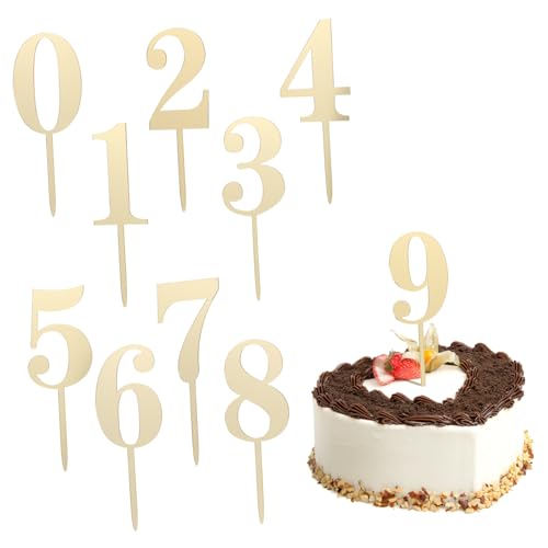 Warmhm 1 Satz Torten Deko Cake Topper Je Für Geburtstagsfeiern Jubiläen Und Besondere Anlässe Einfach Zu Verwenden Und Wiederverwendbar 20 Stück von Warmhm