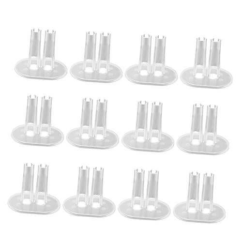 Warmhm 1 Satz Transparent Doll Stand Halter für Puppen Stabiler Kunststoff Puppenständer für Aufbewahrung und Präsentation von Puppen Fördert Interaktive von Warmhm