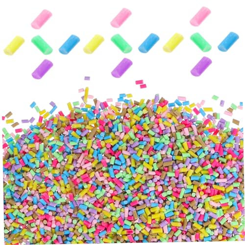 Warmhm 1 Satz Weiche Keramik Farbe gefälscht Polymer Verschluss Gelnagellack funkeln schmuckherstellung schmuck Machen bugelperlen Sets Armbandanhänger selber Machen Tonperlen basteln von Warmhm