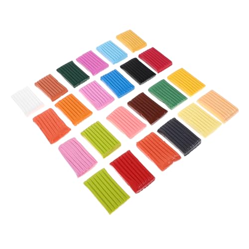 Warmhm 1 Schachtel Diy Modelliermasse Farben Lufttrocknende Knete für Kreative Projekte Praktischer Aufbewahrungsbox für Jugendliche für Kunsthandwerk und Bastelarbeiten von Warmhm