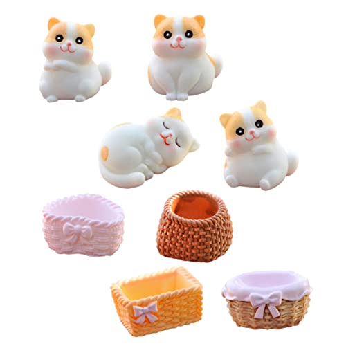 Warmhm 1 Set Katzenpuppen-Ornament Terrariendekoration Kinderdekoration Schreibtischgeschenke Kätzchenfiguren Miniatur-Katzenfiguren Tiere Niedliche Figuren Katzenornamente Warmhm 1 Set Katzenpuppen-Ornament Terrariendekoration Kinderdekoration Schreibtischgeschenke Kätzchenfiguren Miniatur-Katzenfiguren Tiere Niedliche Figuren Katzenornamente von Warmhm