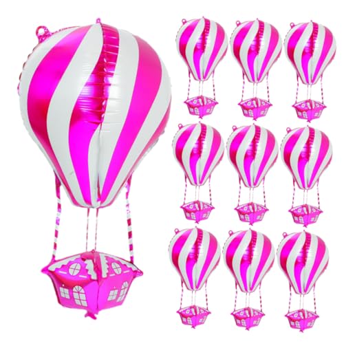 Warmhm 10 Stück Aluminiumfolie Heißluftballon Ballons Lebendige Farben Fotorealistisches Design Einfach Aufzublasen für Geburtstagsfeiern Weihnachten Halloween und Themenpartys Warmhm 10 Stück Aluminiumfolie Heißluftballon Ballons Lebendige Farben Fotorealistisches Design Einfach Aufzublasen für Geburtstagsfeiern Weihnachten Halloween und Themenpartys von Warmhm