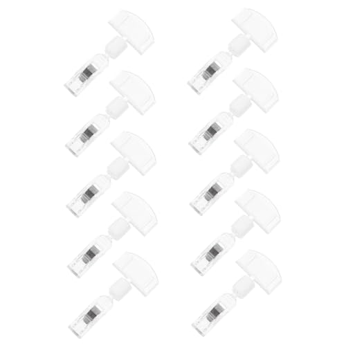 Warmhm 10 Stück Preisschildhalter Leichte Preisdisplay Clips für Supermärkte Transparent Vielseitig Einsetzbar für Preisschilder und Werbeschilder Warmhm 10 Stück Preisschildhalter Leichte Preisdisplay Clips für Supermärkte Transparent Vielseitig Einsetzbar für Preisschilder und Werbeschilder von Warmhm