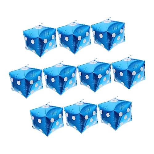 Warmhm 10 Stück Würfel Ballon Folienballons Luftballons Dekorativ Partyballons Luftballons Für Geburtstagsfeier Ballonparty Fest Dekorationen Farbig Aluminiumfolie Blue Warmhm 10 Stück Würfel Ballon Folienballons Luftballons Dekorativ Partyballons Luftballons Für Geburtstagsfeier Ballonparty Fest Dekorationen Farbig Aluminiumfolie Blue von Warmhm