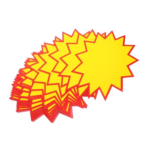 Warmhm 100 Stück Große Papier Preisschilder für Einzelhandel Langlebige Blanko Etikettenaufkleber Auffällige Werbe Preisschilder für Supermarkt und Verkaufsregal Warmhm 100 Stück Große Papier Preisschilder für Einzelhandel Langlebige Blanko Etikettenaufkleber Auffällige Werbe Preisschilder für Supermarkt und Verkaufsregal von Warmhm