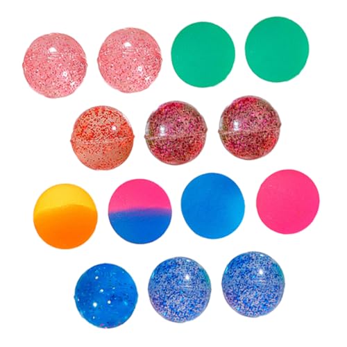 Warmhm 100 Stück Hüpfender Ball Dekorative Elastische Sprungbälle Springende Bälle Partygeschenke Sind Hüpfende Bälle Hüpfen Mit Bällen Kleine Wurfbälle Gummi von Warmhm