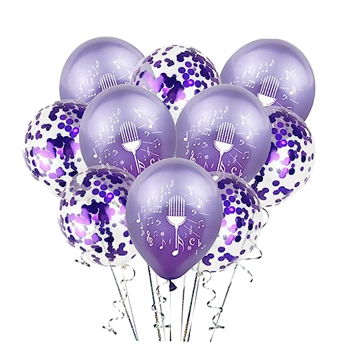 10St Luftballons latex ballons balloon luftbalons Festliche Dekoration party sachen wasserballons ballonie luftballone Hochzeit Latexballon Hochzeitsballon Emulsion schmücken Notiz von Warmhm