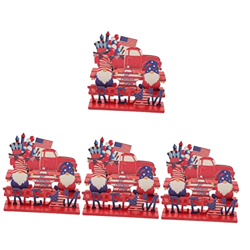 Warmhm 12 Stck. Teiliges Patriotische Holzschilder für Fourth of July Unabhängigkeitstag Tischdekoration aus Hochwertigem Holz Rote Festdeko für Zuhause und Büro Warmhm 12 Stck. Teiliges Patriotische Holzschilder für Fourth of July Unabhängigkeitstag Tischdekoration aus Hochwertigem Holz Rote Festdeko für Zuhause und Büro von Warmhm