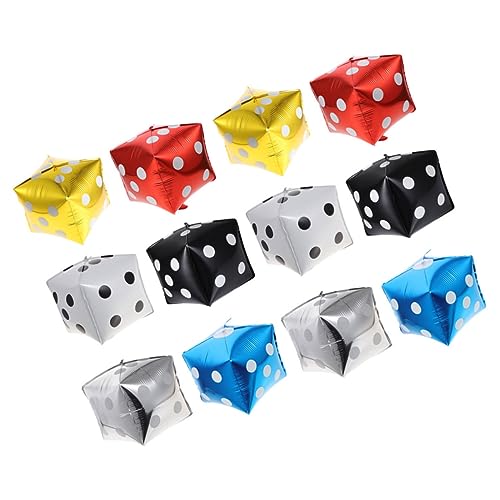 Warmhm 12 Stück Luftballons Aluminium Folienballons für Mottoparty Dekoration für Hochzeiten und Feierlichkeiten Warmhm 12 Stück Luftballons Aluminium Folienballons für Mottoparty Dekoration für Hochzeiten und Feierlichkeiten von Warmhm