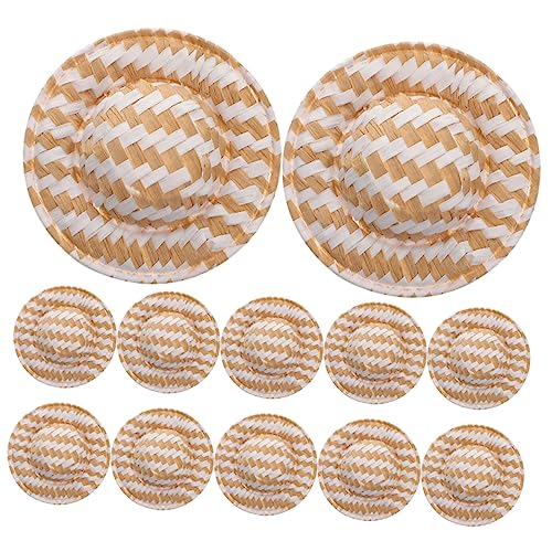 Warmhm 12 Stück Mini-hüte Für Puppenhäuser Gewebte Hutverzierung Puppenhüte Miniatur-puppenhaus-webhut Dekorativer DIY-Hut Puppenhaus-Hut-Requisiten Bastelhut Weben Toilettenpapier Warmhm 12 Stück Mini-hüte Für Puppenhäuser Gewebte Hutverzierung Puppenhüte Miniatur-puppenhaus-webhut Dekorativer DIY-Hut Puppenhaus-Hut-Requisiten Bastelhut Weben Toilettenpapier von Warmhm