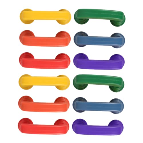 Warmhm 12 Stück Spieltelefone Bunte für Sprachtherapie Interaktive Lernhilfe und Verbesserung der Leseflüssigkeit für Erwachsene Fördert Soziale Fähigkeiten und Kreatives Spiel Warmhm 12 Stück Spieltelefone Bunte für Sprachtherapie Interaktive Lernhilfe und Verbesserung der Leseflüssigkeit für Erwachsene Fördert Soziale Fähigkeiten und Kreatives Spiel von Warmhm