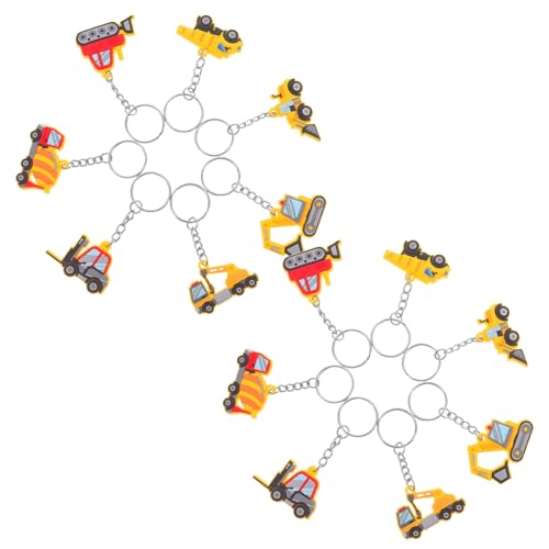 Warmhm 12 Stück Teiliges PVC Schlüsselanhänger mit Baumaschinen Motiven Langlebig Leicht als Kinderparty Deko für Baustellen Themenfeiern und Geburtstage Warmhm 12 Stück Teiliges PVC Schlüsselanhänger mit Baumaschinen Motiven Langlebig Leicht als Kinderparty Deko für Baustellen Themenfeiern und Geburtstage von Warmhm