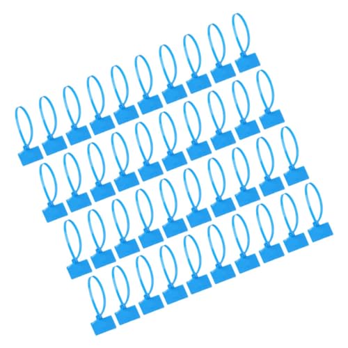 Warmhm 120Stücke Nylon Kabelbinder Selbstsichernde Krawatten mit Etiketten für Kabelmanagement und Organisation Hohe Zugfestigkeit für und Zuhause von Warmhm