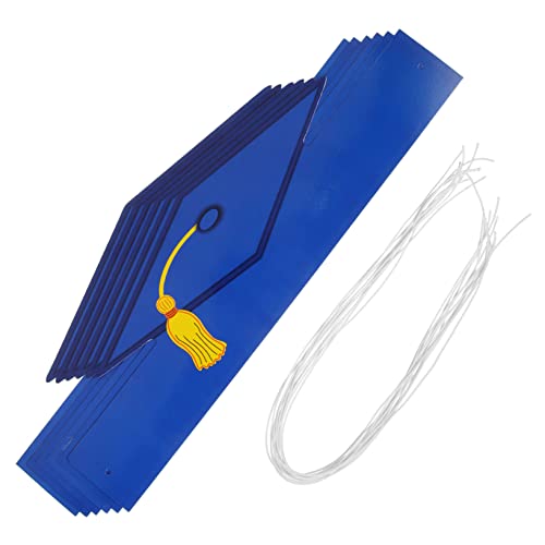 Warmhm 12st Doktorhut-requisiten Aus Papier Partyhüte Absolventen Abschlusspapierhüte Kopfschmuck Für Die Abschlussfeier Abschlusskostümhut Student Erwachsener Abschluss Saison von Warmhm