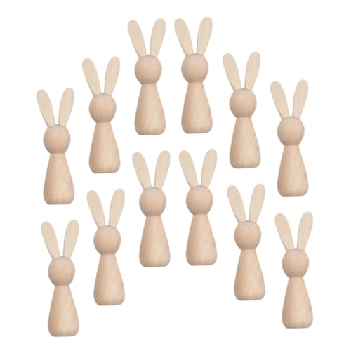 Warmhm 12st Hasenschmuck Aus Holz Hasenornament Aus Holz Osterschmuck Aus Holz Osterdekoration Aus Holz Ostern DIY Holzmalerei Hasenstatuen Aus Holz Osterhasen-holzornamente Hölzern Beige Warmhm 12st Hasenschmuck Aus Holz Hasenornament Aus Holz Osterschmuck Aus Holz Osterdekoration Aus Holz Ostern DIY Holzmalerei Hasenstatuen Aus Holz Osterhasen-holzornamente Hölzern Beige von Warmhm