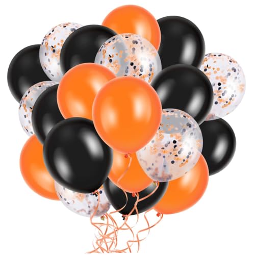Warmhm 15Stücke Halloween Party Deko Luftballons Aus Hochwertigem Latex Für Sichere Verwendung Für Geburtstagsfeiern Hochzeiten Und Mehr Für Drinnen Und Draußen von Warmhm