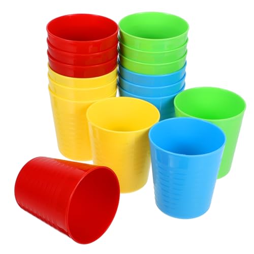 Warmhm 16 Stück Getränkebecher, Saftbecher, Cocktailbecher, Party- Und Festivalbecher von Warmhm