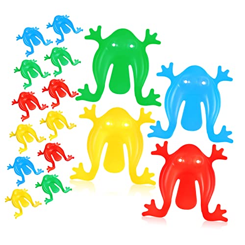 Warmhm 16Stücke Sprungfrösche Frosch Hüpfspielzeuge für Kreatives Tier für Partys und Spielgruppen Spaß für Drinnen und Draußen Warmhm 16Stücke Sprungfrösche Frosch Hüpfspielzeuge für Kreatives Tier für Partys und Spielgruppen Spaß für Drinnen und Draußen von Warmhm