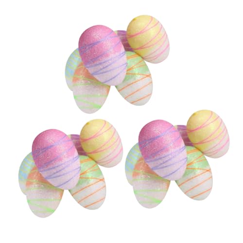 Warmhm 18 Stück Ostereier Dekorationen Mini Halter gesprenkelt easter eggs happy easter Ostern Ei easter toys geldgeschenke zu ostern Ei dekoratives Ei Partybevorzugungsei Plastik Warmhm 18 Stück Ostereier Dekorationen Mini Halter gesprenkelt easter eggs happy easter Ostern Ei easter toys geldgeschenke zu ostern Ei dekoratives Ei Partybevorzugungsei Plastik von Warmhm