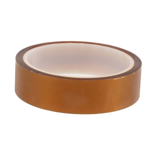 Warmhm 1Rolle Hitzebeständiges Polyimid Klebeband Selbstklebendes Wärmeübertragungsband für Industrielle Anwendungen Isolierend für Elektronik Sublimation von Warmhm